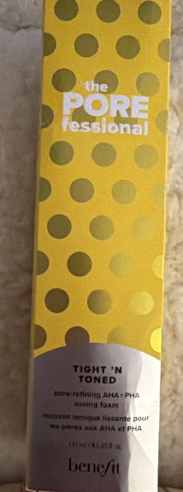 Tóner Benefit The POREfessional Tight 'n Toned Refinador de Poros AHA+PHA 4,5 OZ NUEVO EN CAJA Foto 2 de 3
