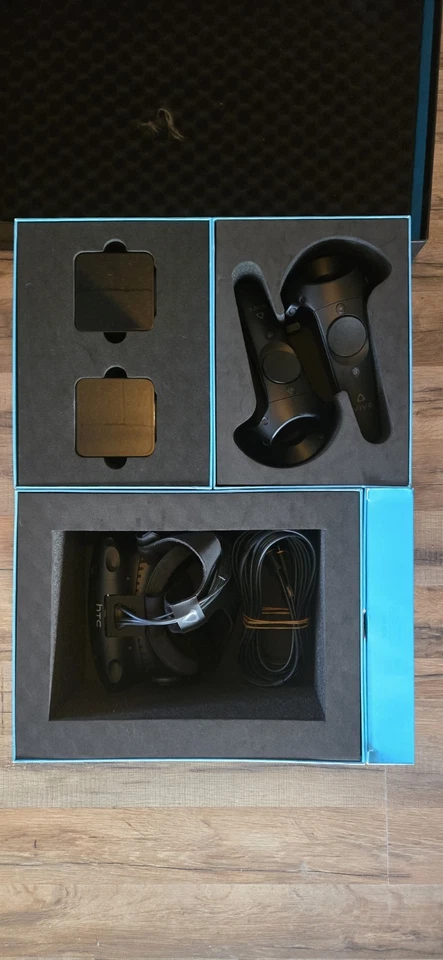 HTC Vive VR Headset Kit - 1st Gen W/ Controllers & Base Stations - Image 2 of 2