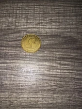 Vintage 1" Baseball Arcade Token "Iron Mike Master Pitching Machine"