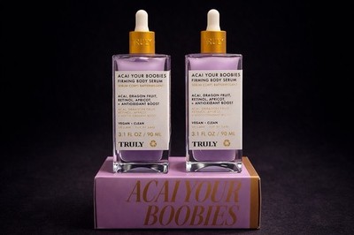 Truly Acai Your Boobies Firming Body Serum 3.1oz Lot of 2 NEW