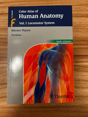 Color Atlas of Human Anatomy: Vol 1. Locomotor System 7th Edition