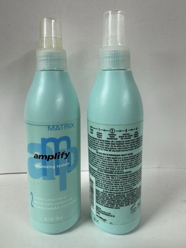(2) x Matrix Amplify Volumizing System #2 Instant Conditioner 8.5oz Discontinued - Image 2 of 2