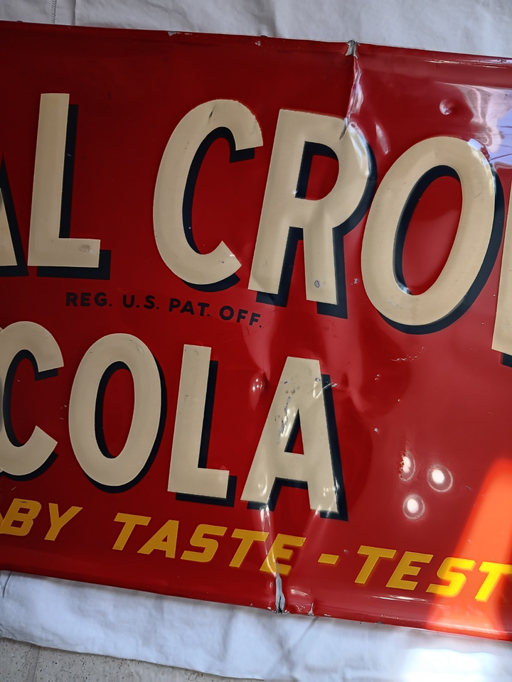 Large Vintage RC Royal Crown Cola Soda Pop 54