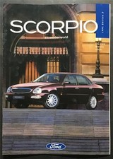 FORD SCORPIO EXECUTIVE GHIA ULTIMA Car Sales Brochure SEP 1995?FA1263/1