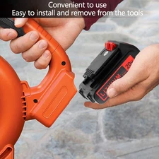 2Packs Replace Battery for Black and Decker 20V Max 2500Mah, LBXR20 Replaceme...