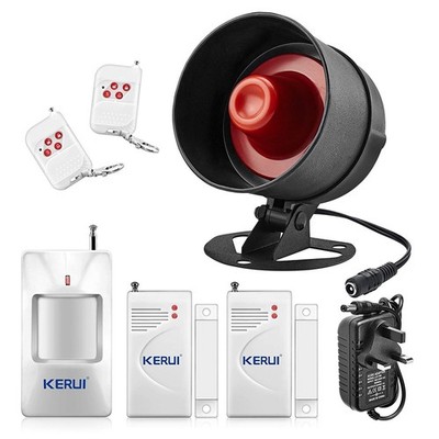 KERUI Drahtlose Sicherheit Einbrecher Tür Alarmanlage Kit für Garage Schuppen Haus H...