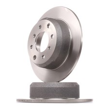 2x BREMBO Disque de frein Arrière pour ALFA ROMEO SPIDER (115) 267mm 08.1365.10