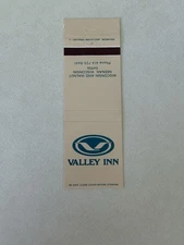 Valley Inn Neenah Wisconsin Vintage Matchbook Cover 336