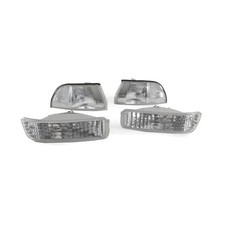 Chrome Corner Bumper Signal Light For Acura Integra 1992-1993 Front Left Right Chrome Corner Bumper Signal Light For Acura Integra 1992-1993 Front Left Right