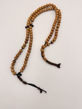 Cambodian Saliba Oud Wood Tasbih 100 Prayer Beads Islamic Misbaha Masbaha Rosary