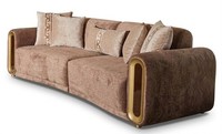 Stilvoller 3-Sitzer Mit Hochwertiger Polsterung Und Edler Optik