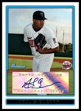 2009 Bowman #BPA-DG Deolis Guerra Prospects Autographs