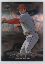 2023 Leaf Trinity Mega Box Steel Silver Lava Scott Rolen #S-68 HOF d4v