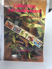 ​Vintage 1990 USPS Olympic Stamps Promotional Poster Jesse Owens Gold Medal 14x2