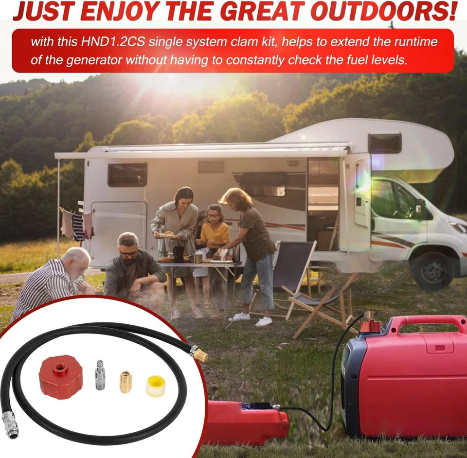 HND1.2CS I Single System Clam Kit For Honda EU1000i 2000i Generators - Image 4 of 4