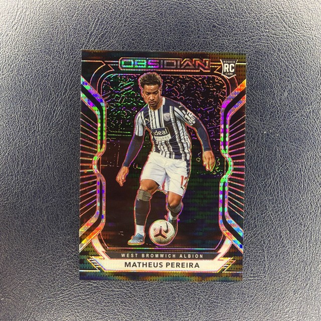 2020-21 Panini Obsidian Red Pulsar /28 Matheus Pereira #58 West Brom RC