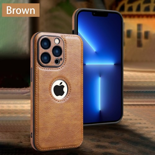 Luxury Leather Case for iPhone 16/15/14/13/12/11 Pro Max, XS, XR, 7, 8 Plus – Pr - Picture 8 of 13