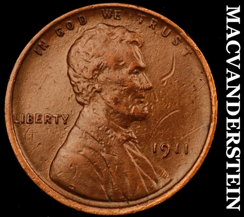 1911 Lincoln Wheat Cent- Extra Fine Better Date No Reserve #J566