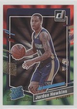2023 Donruss Rated Rookie Holo Red & Green Laser 23/75 Jordan Hawkins #219 02ez