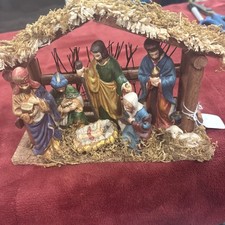 Nativity Scene Set New Never Used