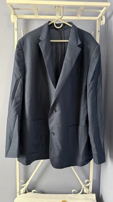 Bonobos Blazer Men's 54 L Slim Fit Blue Vitale Barberis Canoncio Wool 2 Button - Image 1 of 4