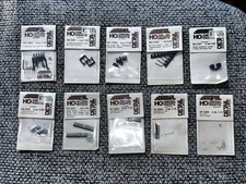 10 Detail Associates HO Scale Diesel Train Parts, NEW Old Stock NEW Sealed Bags