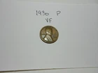 1930 P Lincoln Wheat Cent, VF Condition.