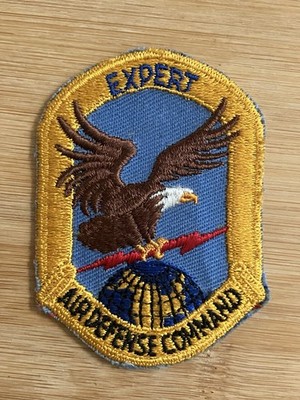 US Air Force Expert Air Defense Command Pocket Patch 1960s