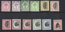 Liberia # 54-63 + 54a & 60a Mint 1897-1905 Fauna Elephant Hippo
