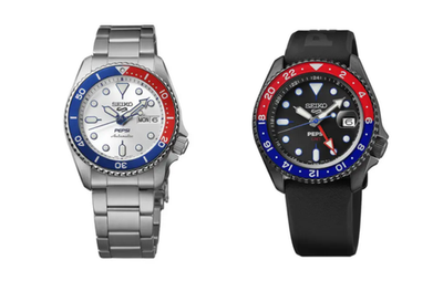 SEIKO 5 SPORTS SBSC023 SKX PEPSI collaboration Automatic GMT New