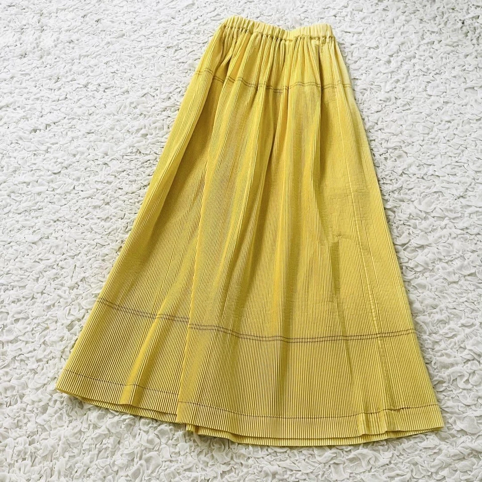 MAXI FALDA PLISADA ISSEY MIYAKE USADA BUENA Foto 2 de 4