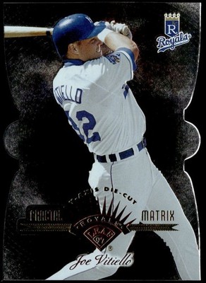 1997 Leaf Fractal Matrix Y-Axis Die Cut Joe Vitiello #267 F