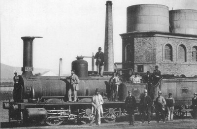 Dampflokomotive MZA-335 AK aus Spanien nicht versandt