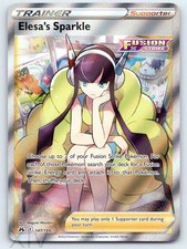 Elesa's Sparkle 147/159 Pokemon Crown Zenith Ultra Rare on eBay