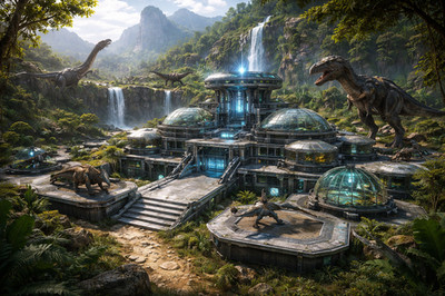 ARK Survival Ascended PvE   Fully Functional Base