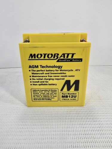 Motobatt Battery For Aprilia Moto 650 1995-2003 Pegaso 650 1997; MB12U