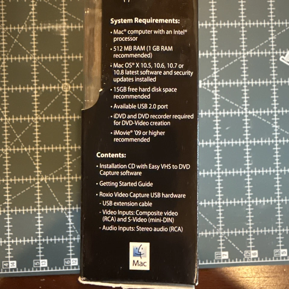 New Roxio Easy VHS to DVD for Mac | VHS, Hi8, Video8 to DVD or Digital Converter - Image 4 of 4