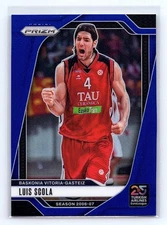 Luis Scola 2024-25 Panini Prizm EuroLeague #148 Blue Prizms #/199