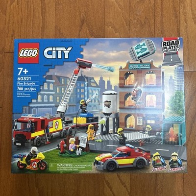 LEGO 60321 City Fire Brigade - Factory Sealed -  766 Piece Lego Set Retired