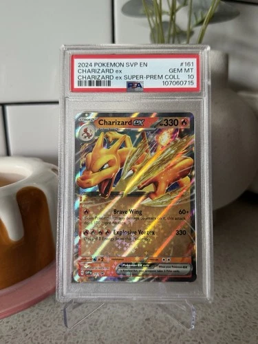 2024 POKEMON SVP EN-SV BLACK STAR PROMO #161 CHARIZARD EX PSA 10