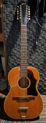 Acoustic Guitar Gibson B-25-12 12-string 1965 Vintage with