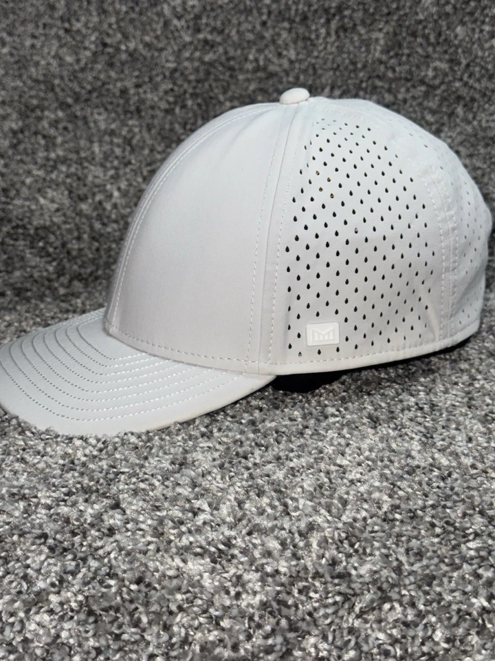Melin Hat Cap Snapback 58cm White A-Game Hydro Performance Adjustable - Image 2 of 4