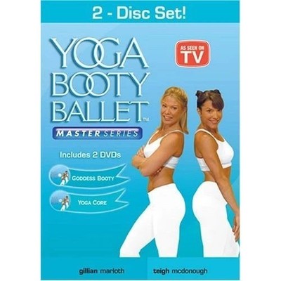 Yoga Booty Ballet Master Series 2-Disc DVD Set Gillian Marloth Teigh McDonough
