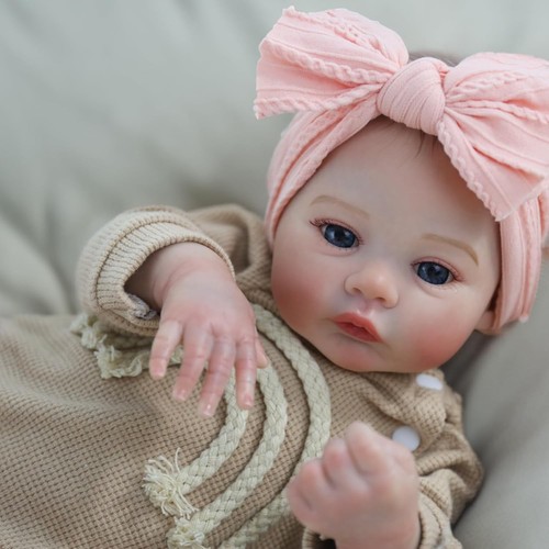 Herrliches 18 Zoll Reborn Baby Puppe Geschenkset - perfekt für geschätztes Spielen - Bild 4 von 8