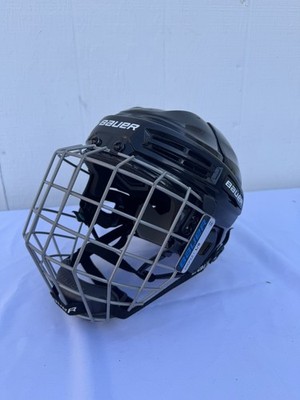 Bauer IMS Profile L Hockey Helmet Face mask Cage! Gray Black 