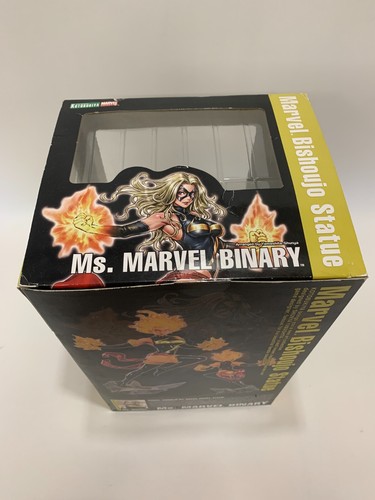 Ms. Marvel Statue + CGC 1st Appearance Comic- Kotobukiya Bishoujo Marvel- Sealed - Picture 10 of 12