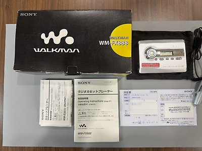 Brand New Sony Walkman WM-FX888 Cassette Radio – Fully Serviced