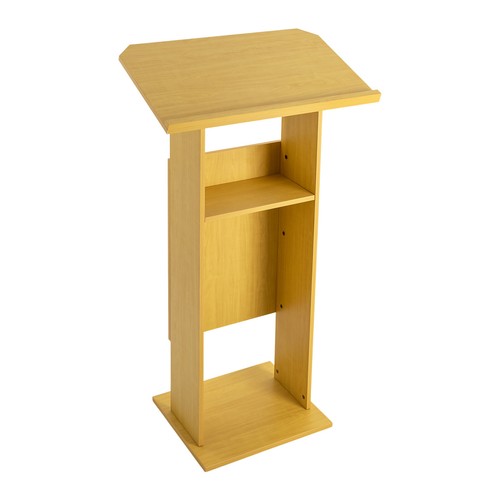 Presentation Stand Lectern Stand Conference Classroom Church Desk For Laptop - Picture 10 of 23