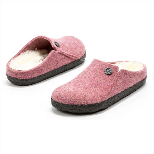 Birkenstock Zermatt Wool Felt Shearling Lined Slipper for Little Kids Boys Girls - Picture 34 of 38