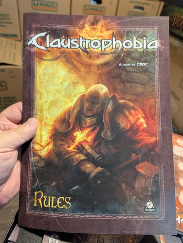 CLAUSTROPHOBIA Board Game 100% COMPLETE 2013 AWARD WINNER - Picture 6 of 24